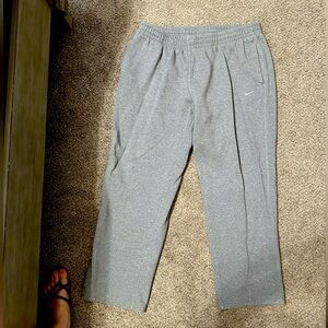 Gray Nike sweatpants